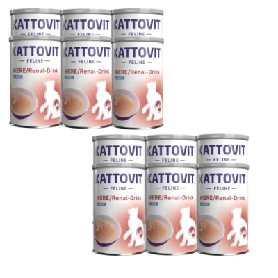 Afbeelding van Kattovit Drink Nieren Dubbelpak: Eend (24 x 135 ml)