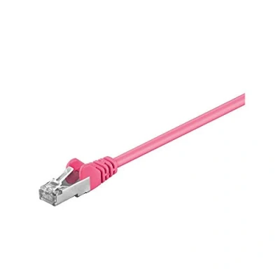 Afbeelding van CAT5e FTP patchkabel / internetkabel 1 meter roze netwerkkabel