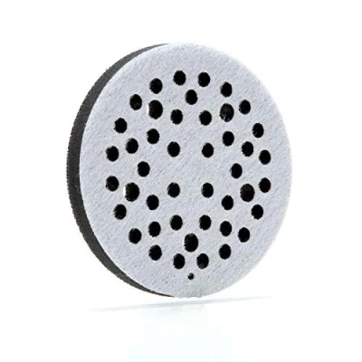 Afbeelding van 3M Clean Sanding Soft Disc Pad 20428, haak en lus bevestiging, 3 &quot;Diameter x 0.75&quot; dik, 6 Gat (Pack van 1)