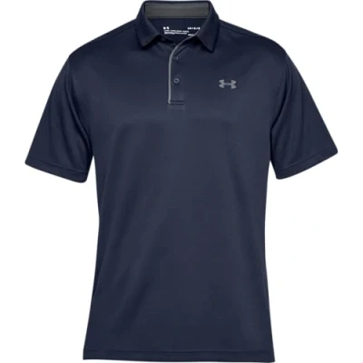 Afbeelding van Under Armour TECH Poloshirt, Heren, Maat: XXL, Navy