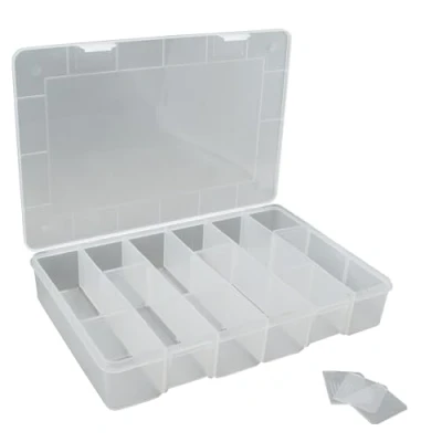 Afbeelding van Viso Assortimentsdoos (l x b h) 280 200 50 mm Aantal vakken: 18 Variabele onderverdeling Inhoud 1 stuk(s)