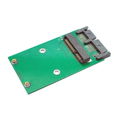 Afbeelding van cablecc Mini PCI E mSATA SSD naar 1.8 Micro SATA 7+9 16pin Adapter Toevoegen op Kaarten PCBA voor Harde Schijf