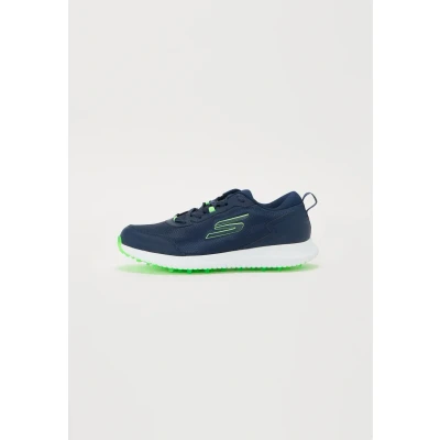 Afbeelding van Skechers Performance GO GOLF MAX Fairway 4 Golfschoenen, Heren, Maat: 44.5, Navy/lime Textiel/ synthetisch