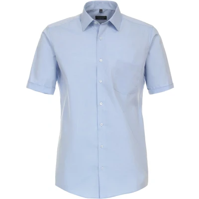 Afbeelding van Redmond Comfort FIT Kurzarm 140900 Zakelijk overhemd, Heren, Maat: Medium, Blau