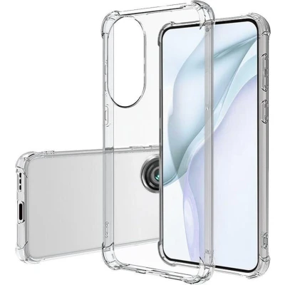 Afbeelding van Hoesje geschikt voor Huawei P50 Clear Soft Case Siliconen Back Cover Shock Proof TPU Transparant