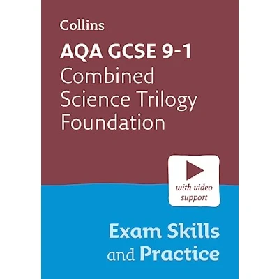 Afbeelding van Collins GCSE SCIENCE 9 1 ― AQA COMBINED TRILOGY FOUNDATION EXAM: Interleaved command word practice