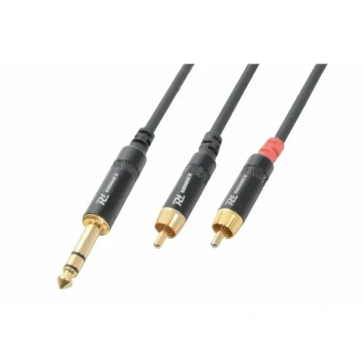 Afbeelding van PD Connex Kabel 6.3 Stereo 2 RCA Male 1.5m