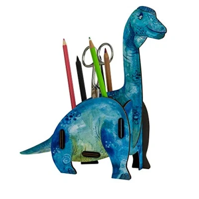 Afbeelding van Pennenbakje Brachiosaurus kinderschrijfwarenhouder