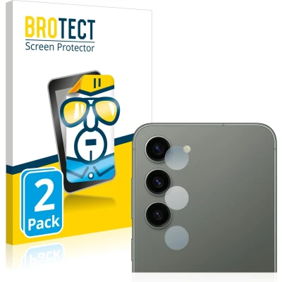 Afbeelding van BROTECT (2 Stuks) Schermbeschermer voor Samsung Galaxy S23 (ALLEEN Camera Lens) Screen Protector Transparant