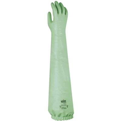 Afbeelding van Uvex Rubiflex NB 80 SZ chemisch bestendige handschoen maat 9 (L)