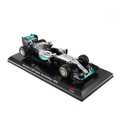 Afbeelding van Formule 1 auto 1/24 compatibel met MERCEDES F1 W07 Hybrid Nico Rosberg 2016 OR029
