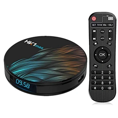 Afbeelding van Sofobod HK1 MAX Smart TV Box Android 10.0 4 GB RAM 32 ROM, RK3318 Cortex A53 64 bit Quad Core CPU, 2.4G en 5G Dual WiFi, BT4.0, H.265 / HD 4K