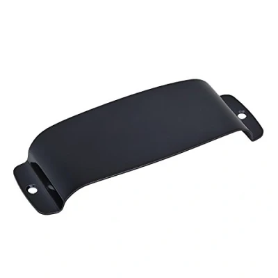 Afbeelding van Bass Pickup Cover for Guitar, Alloy Protector Replacement Part (Black)