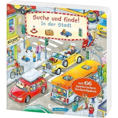 Afbeelding van Suche und Finde! In der Stadt: Wimmelbuch ab 2 Jahren mit 66 spannenden Suchaufgaben zum Entdecken