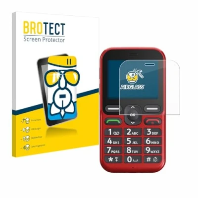 Afbeelding van BROTECT Screenprotector voor Doro Leva L10 Folie Beschermfolie Beschermglas transparant