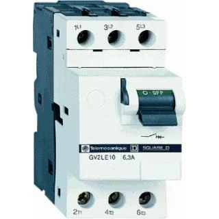 Afbeelding van Schneider electric tesys gv2le vermogensschakelaar magnetisch 10a schroefklemaansl gv2le14