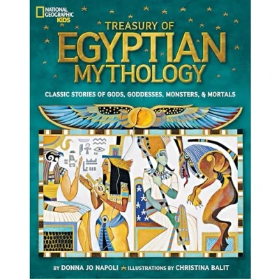 Afbeelding van Treasury of Egyptian Mythology: Classic Stories Gods, Goddesses, Monsters &amp; Mortals