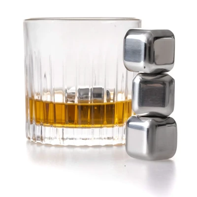 Afbeelding van Jay Hill Whiskey Stenen RVS 4 Stuks