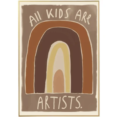 Afbeelding van Studio loco poster regenboog