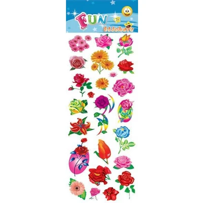 Afbeelding van Fun stickers Bloemen
