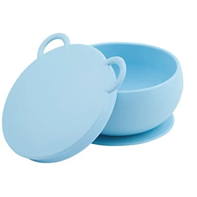 Afbeelding van Minikoioi Kom met zuignap Blauw