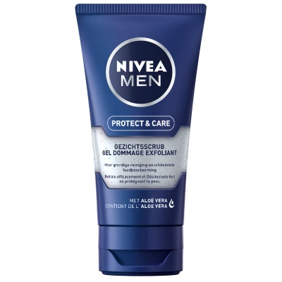 Afbeelding van 6x NIVEA Men Protect en Care Gezichtsscrub 75 ml