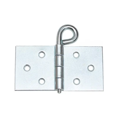 Afbeelding van 10 achtergrondscharnieren tafelbanden breed 50 x 100 2,0 tafelband losse pen sIlber verzinkt