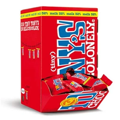 Afbeelding van Tony&#039;s Chocolonely Tiny Melk 8x 900g