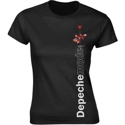Afbeelding van Depeche Mode Heren Tshirt S Violator Side Rose Zwart