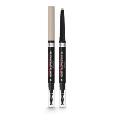 Afbeelding van 2x L&#039;Oréal 24H Brow Filling Triangular Pencil 8.0 Light Cool Blond 1 ml