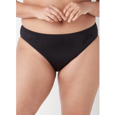 Afbeelding van Chantelle dames Slip met borduring in de kleur Zwart, maat: 38