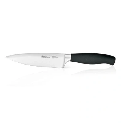 Afbeelding van Metaltex Comfort Chefmes 30 Cm Zwart/Rvs