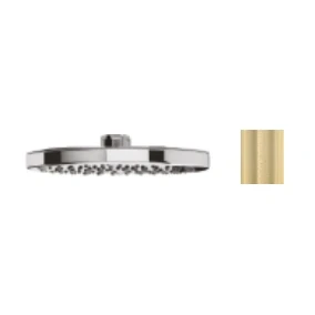 Afbeelding van Waterevolution Flow hoofddouche 200mm PVD Light Gold T1643WGE