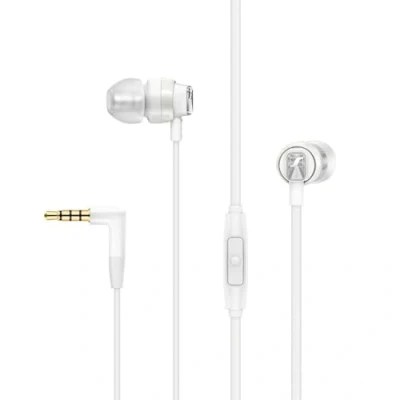 Afbeelding van Sennheiser CX 300S oorkanaalhoofdtelefoon met universele slimme afstandsbediening wit