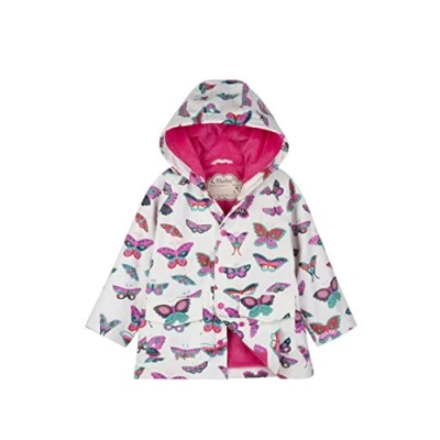 Afbeelding van Hatley Regenjas met print voor meisjes, (Groovy Butterflies), 7 Jaren