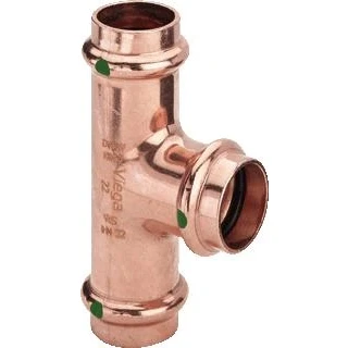 Afbeelding van Profipress T stuk brons 54 x 42 mm pers