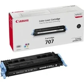 Afbeelding van Canon PFI 707BK Inktcartridge Zwart
