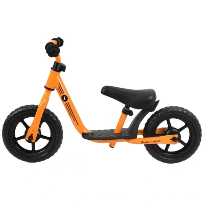 Afbeelding van Loopfiets Starter orange limited met mandje vanaf 2 jaar Bandits and Angels