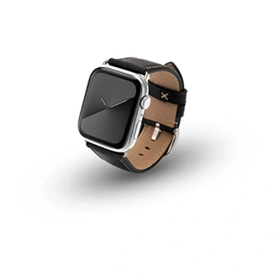 Afbeelding van JT Berlin Watchband Charlie Horlogeband 42 mm, 44 45 49 mm M Zwart, RVS Watch Series 1, 2, 3, 4, 5,