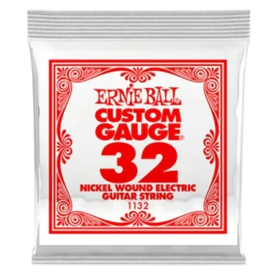Afbeelding van Ernie Ball 1132 .032 Nickel Wound losse snaar voor elektrische gitaar