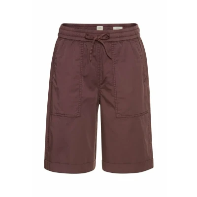 Afbeelding van camel active MIT Elastischem Tunnelzug Shorts, Dames, Maat: 34, Brickrose