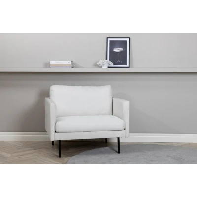 Afbeelding van Svea Sika fauteuil licht beige Stof