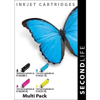 Afbeelding van Kangaro Sl 11111489 Cartridge Secondlife Hp Multipack 903 Xl