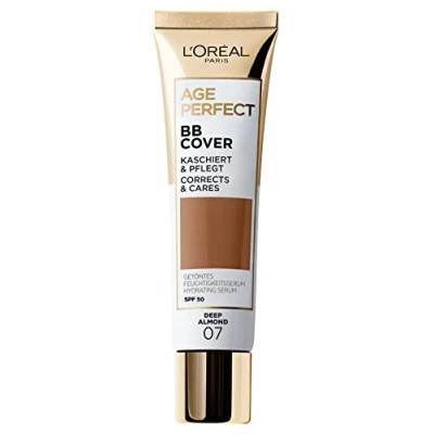 Afbeelding van L&#039;Oréal Paris Getint vochtserum Age Perfect BB Cover 07 Deep Almond, 1 Units