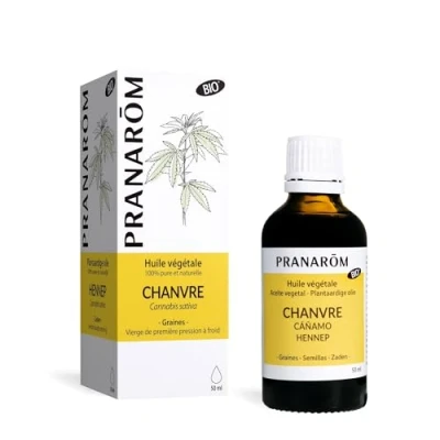 Afbeelding van Pranarôm Plantaardige Olie Hennep Bio 50 ml