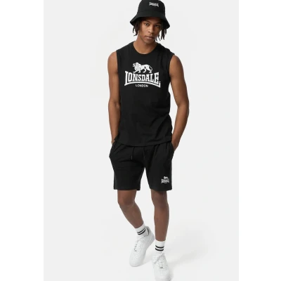 Afbeelding van Lonsdale Normale Passform Shorts, Heren, Maat: 4XL, Black white