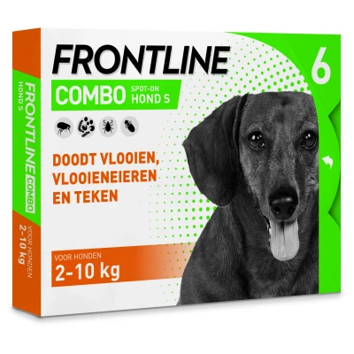 Afbeelding van Frontline Combo hond S 2 10 kg 6 pip.