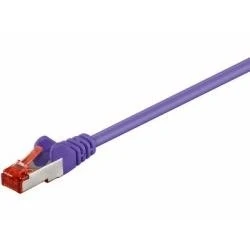 Afbeelding van Microconnect SSTP6005P netwerkkabel 0,5 m Cat6 S/FTP (S STP) Paars