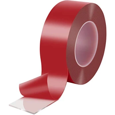 Afbeelding van Poppstar Dubbelzijdige Tape (5 m x 50 mm 2 mm) Acryl Transparant