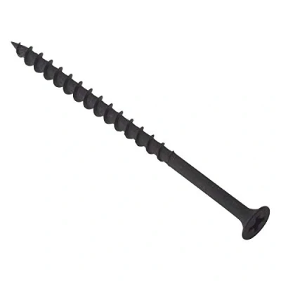 Afbeelding van Forgefix 200DWS45 Phillips Bugle Hoofd Enkele Cursus Draad Gipsplaten Schroef Zwart Fosfaat Afwerking